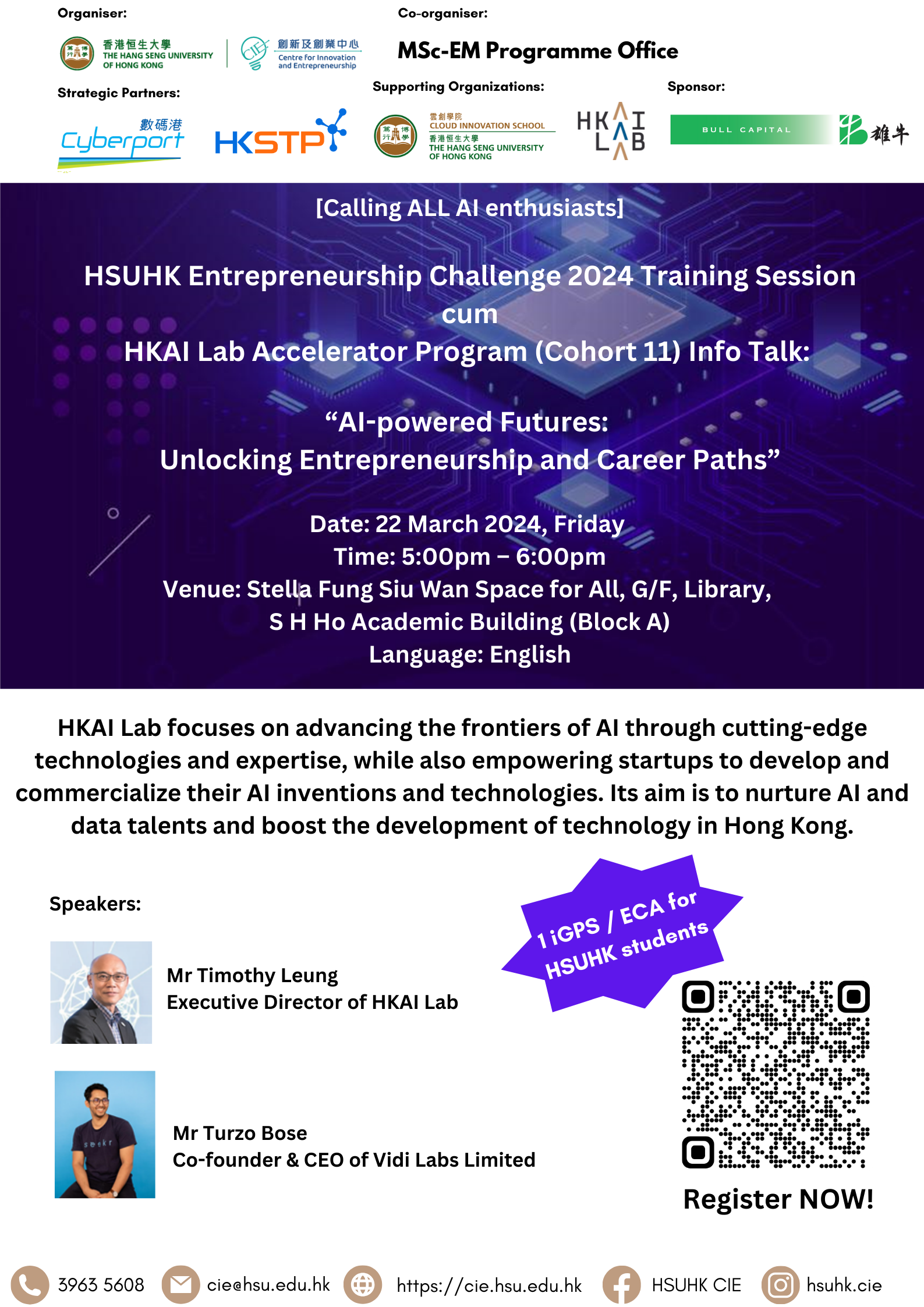 Training Session of E-Challenge 2024 - HKAI Lab
